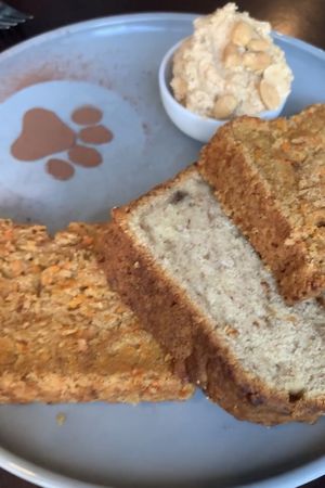 carrot and banana cake   at Katzentempel - Rosenheim in Rosenheim