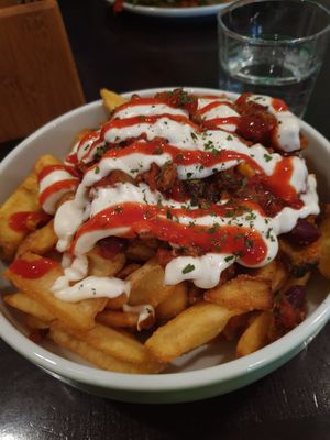 Chili con Fritten at Katzentempel - Rosenheim in Rosenheim