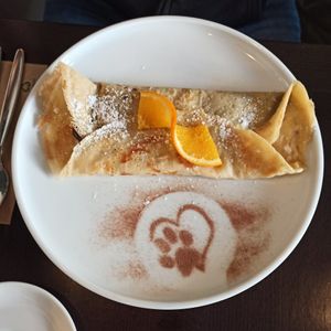 Pfannkuchen mit Schokolade at Katzentempel - Rosenheim in Rosenheim