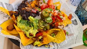 Best nachos in town! at Nopal in Gran Canaria