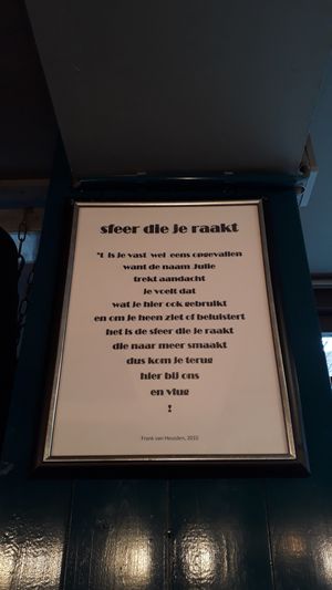 Inside at Julie's in Bergen