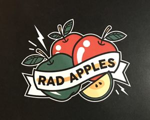 Newest vegan place in Dundee at Rad Apples in Dundee