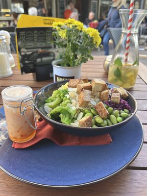 Spring Bowl with tofu  at KOFFI in Neuss