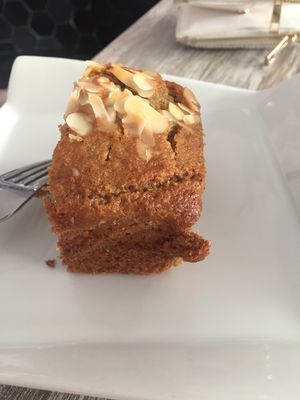 Almond cake at Buena Vista Café in Fuerteventura