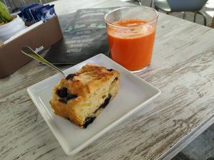 Vegan breakfast at Buena Vista Café in Fuerteventura