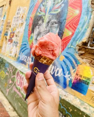 Sandía 🍉 😋  at Gnam Gelateria in Magdalena