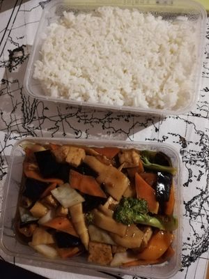 Take away food at Wokeriet in Stockholm