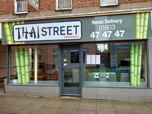Front shop at Thai Street in Norwich