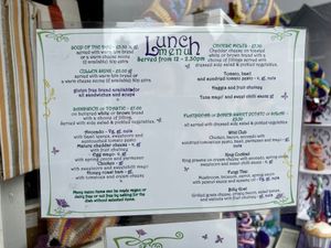 Menú   at The Wild Flour in Newtonmore