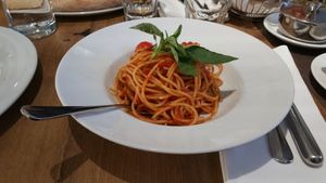 Spaghetti napoli at Molino - Select in Zurich