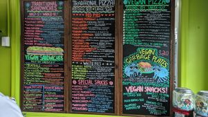 Menu at Crust and Crumble in Asbury Park