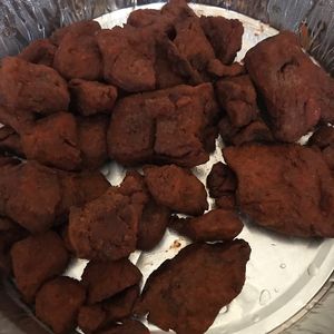 crispy buffalo seitan bites at Crust and Crumble in Asbury Park
