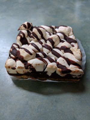 Vegan s'mores bar at Crust and Crumble in Asbury Park