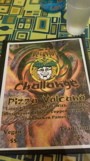 Vegan menu page 6 at Crust and Crumble in Asbury Park