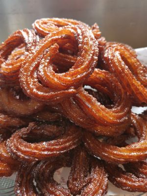 Syrisk churros at Max Falafel in Norrkoping