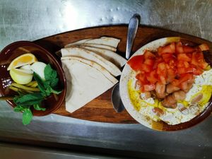 Vegansk foul at Max Falafel in Norrkoping