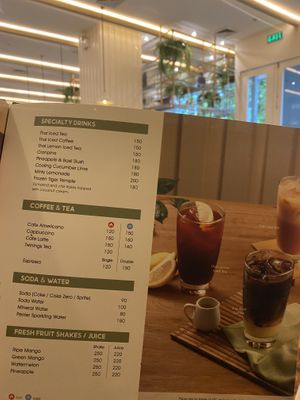 Drinks menu  at Mango Tree - Ayala Malls in Paranaque