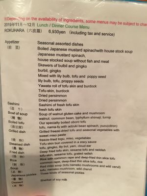 Details at Tosuiro in Kyoto