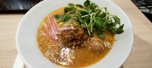 Sesame Ramen at NRT - T's Tantan - T1 in Narita