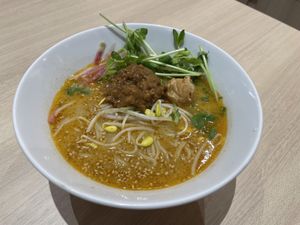 Sesame ramen    at NRT - T's Tantan - T1 in Narita