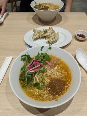Golden sesame tantan at NRT - T's Tantan - T1 in Narita