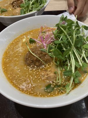 Tantanmen  at NRT - T's Tantan - T1 in Narita