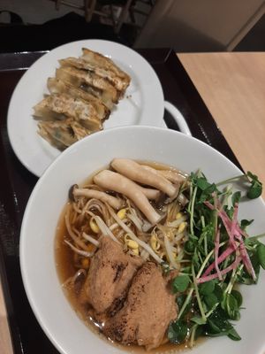 Shoyu ramen at NRT - T's Tantan - T1 in Narita