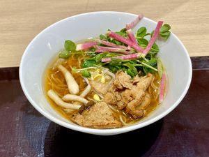 Shoyu ramen at NRT - T's Tantan - T1 in Narita