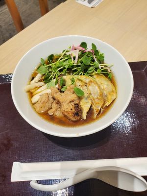 Should Ramen with gyoza at NRT - T's Tantan - T1 in Narita