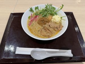 Sesame Ramen  at NRT - T's Tantan - T1 in Narita