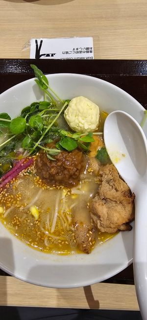 Sesam Ramen, this is my favorite at NRT - T's Tantan - T1 in Narita