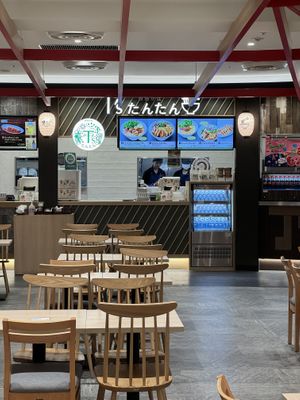 Inside/seating.  at NRT - T's Tantan - T1 in Narita