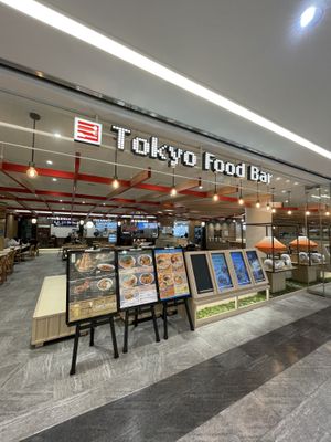 Located in food court  at NRT - T's Tantan - T1 in Narita