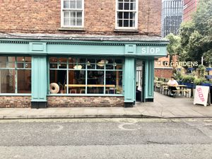 The venue  at Siop Shop in Manchester