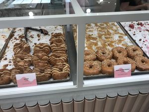 Biscoff & salted caramel hazelnut at Brammibal's Donuts - KaDeWe in Berlin