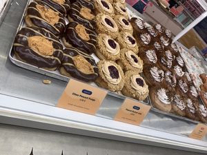 Chocolate and nuts  at Brammibal's Donuts - KaDeWe in Berlin