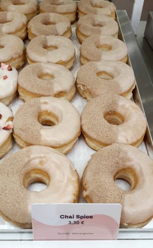 Flavor "Chai Spice" #Veganuary at Brammibal's Donuts - KaDeWe in Berlin