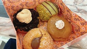 mixed box  at Brammibal's Donuts - KaDeWe in Berlin