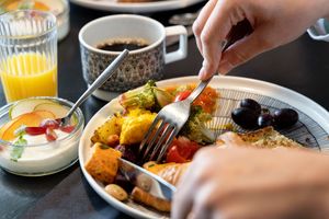 Relaxed food and atmosphere. at Ani's Café in Porvoo