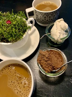 Dessert gelato is included!  at Ani's Café in Porvoo