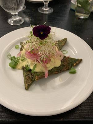 Un plat délicieux 😋 at Ani's Café in Porvoo