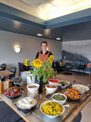  at Ani's Café in Porvoo