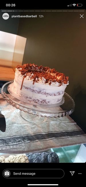 Bakers table biscoff cake  at Lilith's  in Cheltenham