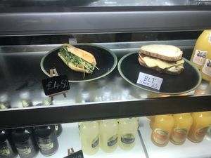 Sandwich options at Lilith's  in Cheltenham