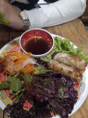 Nems veggie at Saigon Noodle Bar in Buenos Aires