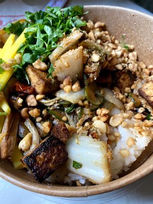 Saigon’s bowl with tofu. at Saigon Noodle Bar in Buenos Aires