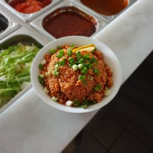 Hausgemachter Weizengrützesalat... at Big Baba in Achern