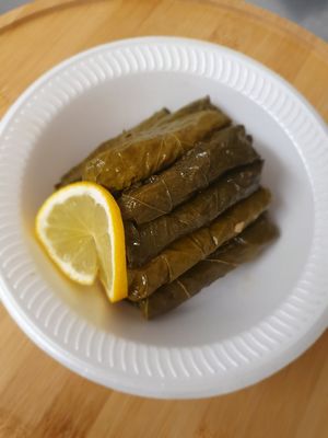 Gefüllte Weintraubenblätter at Big Baba in Achern