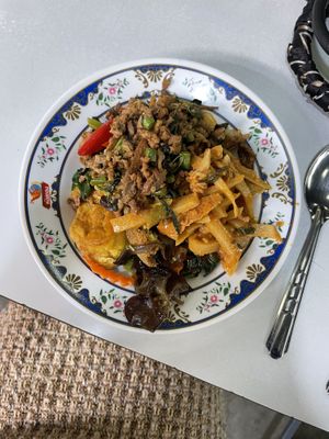   at Chalawan - Vegan Food Stall in Bangkok