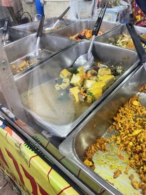 Bottom right. Must order   at Chalawan - Vegan Food Stall in Bangkok